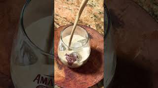 Homemade Irish cream liquor irishcream baileys amarula [upl. by Nesnej]