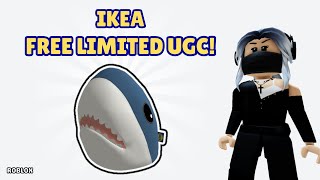 Free Limited UGC How To Get The BLAHAJ in IKEA The CoWorker  Roblox [upl. by Ecinhoj]