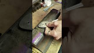 Setting eyelets in your silverware jewelry  Flatwearable Artisan Jewelry [upl. by Standing]