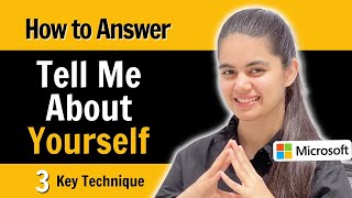 Tell Me About Yourself  How to Introduce Yourself in Interviews Best Answer [upl. by Kcirdef]