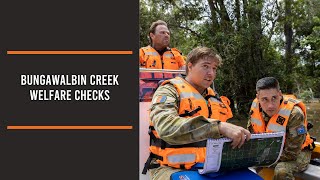 Bungawalbin Creek welfare checks [upl. by Hamforrd]