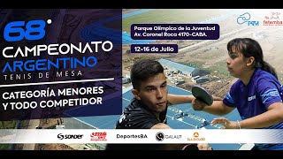 68° Campeonato Nacional de Tenis de mesa Día 5 Final [upl. by Enoryt608]