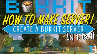 How To Make A Bukkit Server in Minecraft 1161 [upl. by Milda]