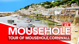 MOUSEHOLE  A look around MOUSEHOLE CORNWALL near Penzance from village to beach and harbour in 4K [upl. by Harle968]