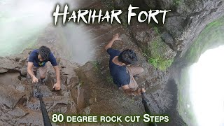 Harihar Fort  हरिहर किल्ला  Harihar Fort Trek Information  Harihar Gad [upl. by Cooperman]