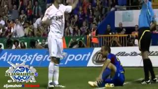 Levante vs Real Madrid  The Fight amp Sami Khedira Red Card  18092011 [upl. by Bogey]