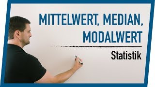 Mittelwert Median Modalwert  Statistik  Mathe by Daniel Jung [upl. by Delastre]