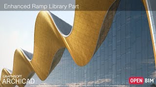 ARCHICAD 23  Enhanced Ramp Library Part [upl. by Marcin]