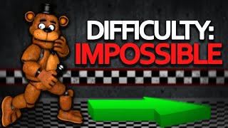 I Attempted The HARDEST FNAF Challenge [upl. by Asiak]