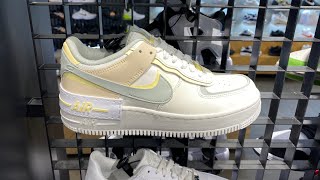 Nike Air Force 1 Shadow SailCitron TintPearl WhiteLight Silver  SKU DR7883101 [upl. by Base980]