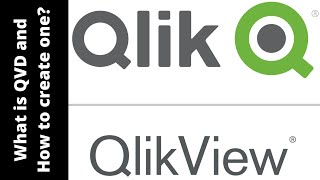 What is QVD in QlikView  How to Create a QVD in QlikView  Part 11 [upl. by Herc]