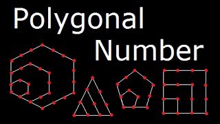 Polygonal Numbers  Introduction and method to find next polygonal number [upl. by Ateval]