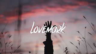 Ouse  Lovemark Lyrics  Lyric Video feat Powfu [upl. by Ongineb]