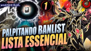 SOBRE A PRÓXIMA BANLIST VAZAMENTOS IMPACTO NO JOGO na PRÓXIMA DUELIST CUP┃YuGiOh MASTER DUEL [upl. by Gladstone]