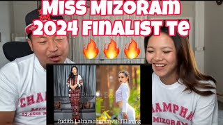 Nupa In Miss Mizoram Turte Kan React [upl. by Ateekahs217]