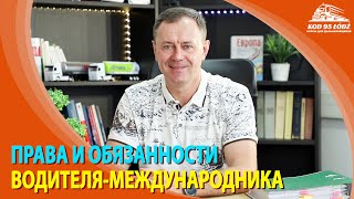 Права и обязанности водителямеждународника [upl. by Ajroj309]