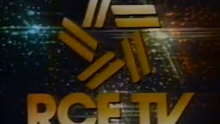 Vinheta da RCE TV 1987 [upl. by Navets]