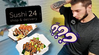 ДОСТАВКА РОЛЛОВ КИЕВ  SUSHI 24  РЕАЛЬНО ИНСТАГРАМНЫЕ РОЛЛЫ [upl. by Quiteria]