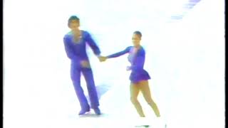 Figure Skating 1980 Pairs Competition USA Randy Gardner  Tai Bablonia [upl. by Odyssey]