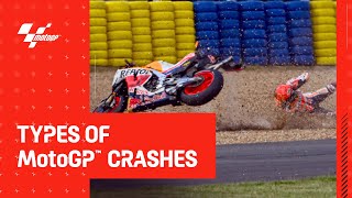 Crashes in MotoGP™  MotoGP Explained [upl. by Esined]