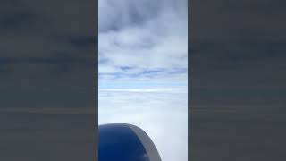 ✈️ Soaring Above the Clouds Mesmerizing Sky Views from an Airplane 🌤️ [upl. by Assyral]