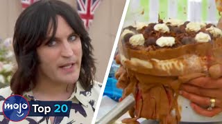 Top 20 Great British Bake Off Scandals [upl. by Atinihc]