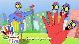 Spiderman finger family nursery rhyme [upl. by Asiled]