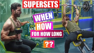 How To PROPERLY Use Supersets For Muscle Growth Push Pull Legs Routine pumpedupppl [upl. by Nosna]