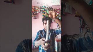 Impossible इंची टेप magic Trick Tutorial 100 shorts viralshorts magic tricks pencil jadu [upl. by Heddy]