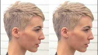 Very short pixie haircut for women Easy Pixie Cutting Technique  Short Layered [upl. by Theodore842]