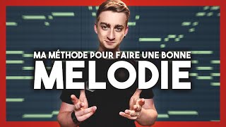 Ma METHODE pour faire une bonne MELODIE composition dun thème au piano  FL Studio [upl. by Acilgna]