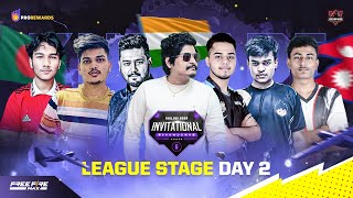 Khiladi Adda Invitational Showdown S6 • League Stage D2 • FT TSG GG HH CG RNX IND vs BD vs NEP [upl. by Einitsed]