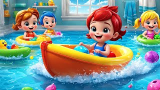 Bath Time for Children Song  Fun Kids Song amp Lyrics for Kids  Enjoyable Bathing Song [upl. by Akfir]