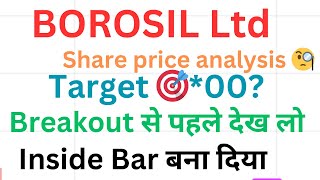 BOROSIL LTD share latest news updates BOROSIL breakout Ready stock price target analysis 🧐 [upl. by Alyss215]