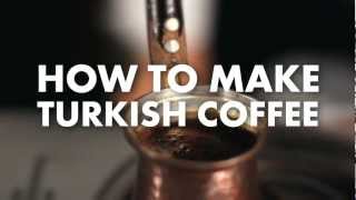 How to Make Turkish Coffee [upl. by Wake]