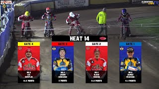 Heat 14  Plymouth vs Glasgow  Championship  GLADIATORS TV 2023 [upl. by Haley]