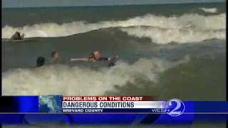 Talk Of Lifeguard Cuts In Brevard County [upl. by Nywnorb525]