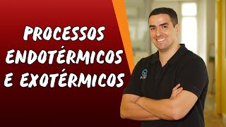 Processos Endotérmicos e Exotérmicos  Brasil Escola [upl. by Taam]