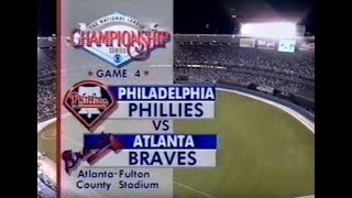 October 10th 1993  NLCS Game 4  Phillies vs Braves mrodsports [upl. by Mendelsohn268]