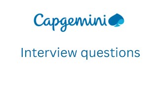 capgemini Interview questions and experience capgeminiinterview capgemini youtube youtubevideo [upl. by Cheyney]