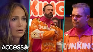 Ben Affleck Joined By Jennifer Lopez Matt Damon amp More For Epic Dunkin’ Super Bowl Ad [upl. by Washko]