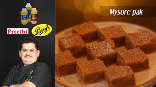 Venkatesh Bhat makes Mysore Pak  Diwali special  mysore pak  festive special [upl. by Guinna161]