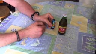 Ouvrir une bière avec un briquet  Décapsuler une bouteille avec un briquet [upl. by Halil]