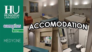 Uni Room Tour  Humanitas University Room  Camplus  Campus Accommodation  Suite  Milan  Italy [upl. by Etyam602]