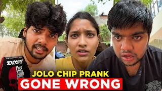 JoloChip prank gone wrong 😱  The Roamer Amit  Prank vlog [upl. by Zerline463]