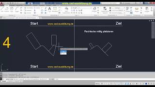 AutoCADSchulungStartZiel4  AutoCAD leicht lernen  Grundkurs [upl. by Laughlin]