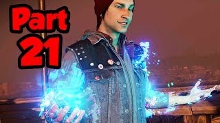 Infamous Second Son Walkthrough Part 21  THIRD POWER  Gameplay Playthrough PS4 1080p HD [upl. by Lenna]