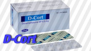 DCort tablet   Dexamethasone  D Cort এর কাজ কি [upl. by Aseek]