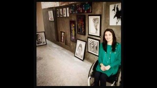 Muniba Mazari paintings Pakistani artist bold women [upl. by Anpas]