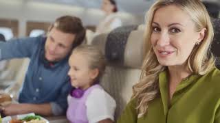 Discover Premium Economy Class  Emirates [upl. by Kcirdehs]